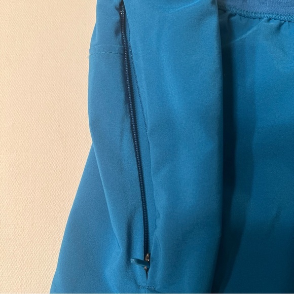 NWT North Face Women's Wander Teal Colored Banff Blue Shorts With Liner Size XL‎ - Picture 4 of 7